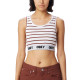 Obey Γυναικείο crop μπλουζάκι Lisa Rib Tank